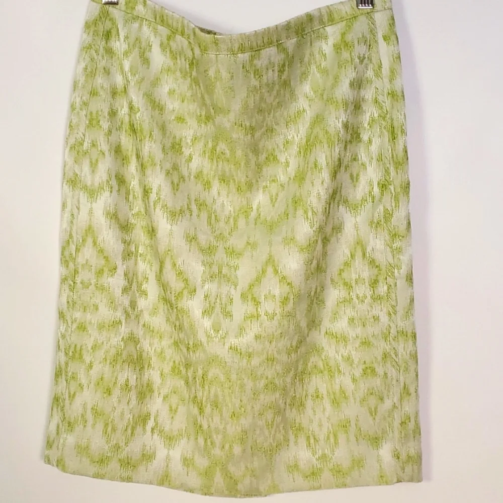 Lime Pencil Skirt